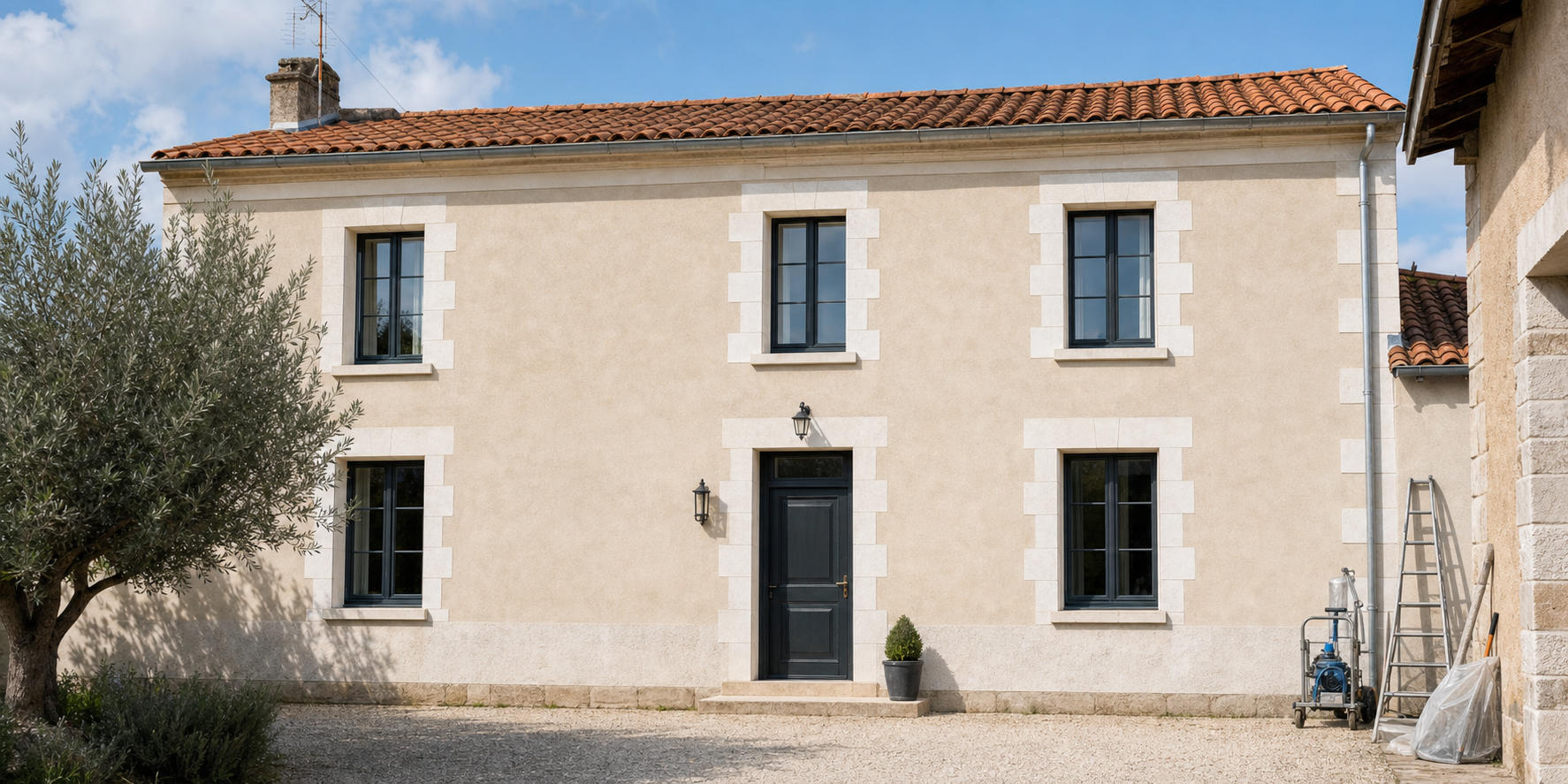 Ravalement d’une façade traditionnelle